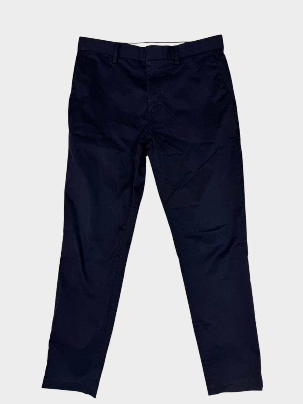 Banana Republic 32 x 32 Mason Athletic Tapered Fit Navy Blue Pants